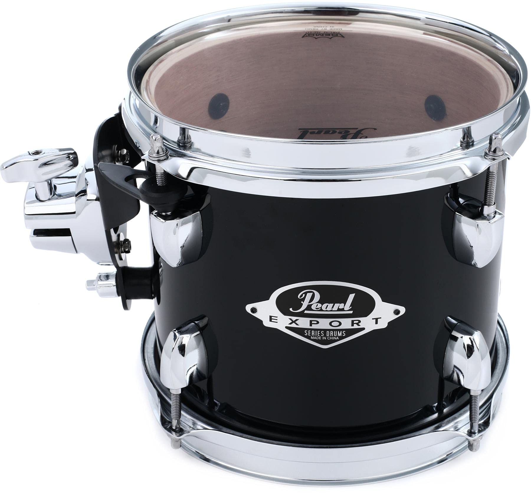 Pearl Export EXX Tom Pack - 8 Inch x 7 Inch Jet Black Drum Set | Perfect for Live Performances, Studio Recording & Drum Practice