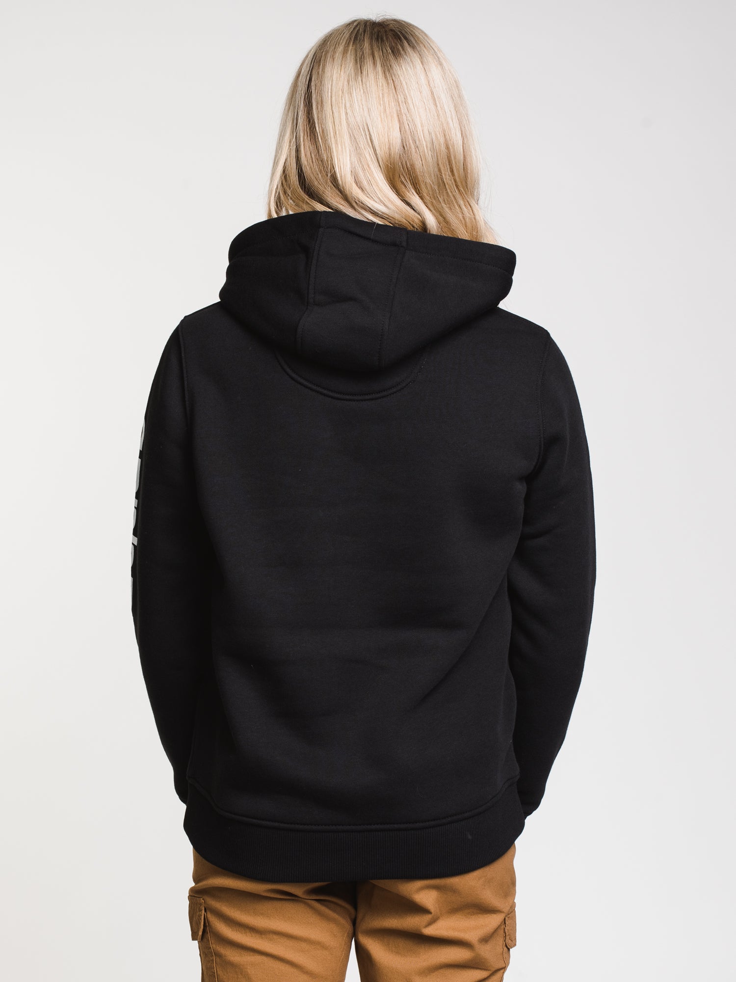 Carhartt Clarksburg Logo Pullover Hoodie for Men & Women - Warm Fleece-Lined Sweatshirt for Outdoor Work, Casual Wear & Winter Activities