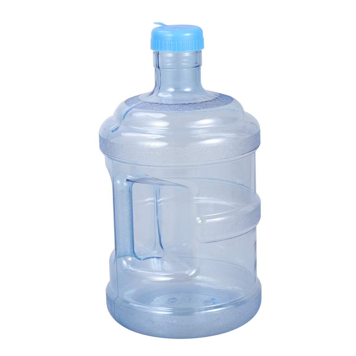 SEWACC 5 Gallon (5L) Portable Water Jug with Handle - Large Capacity BPA-Free Water Storage Container for Home, Office, Camping & Outdoor Activities | Durable PC Water Bottle for Drinking, Emergency Preparedness & Travel