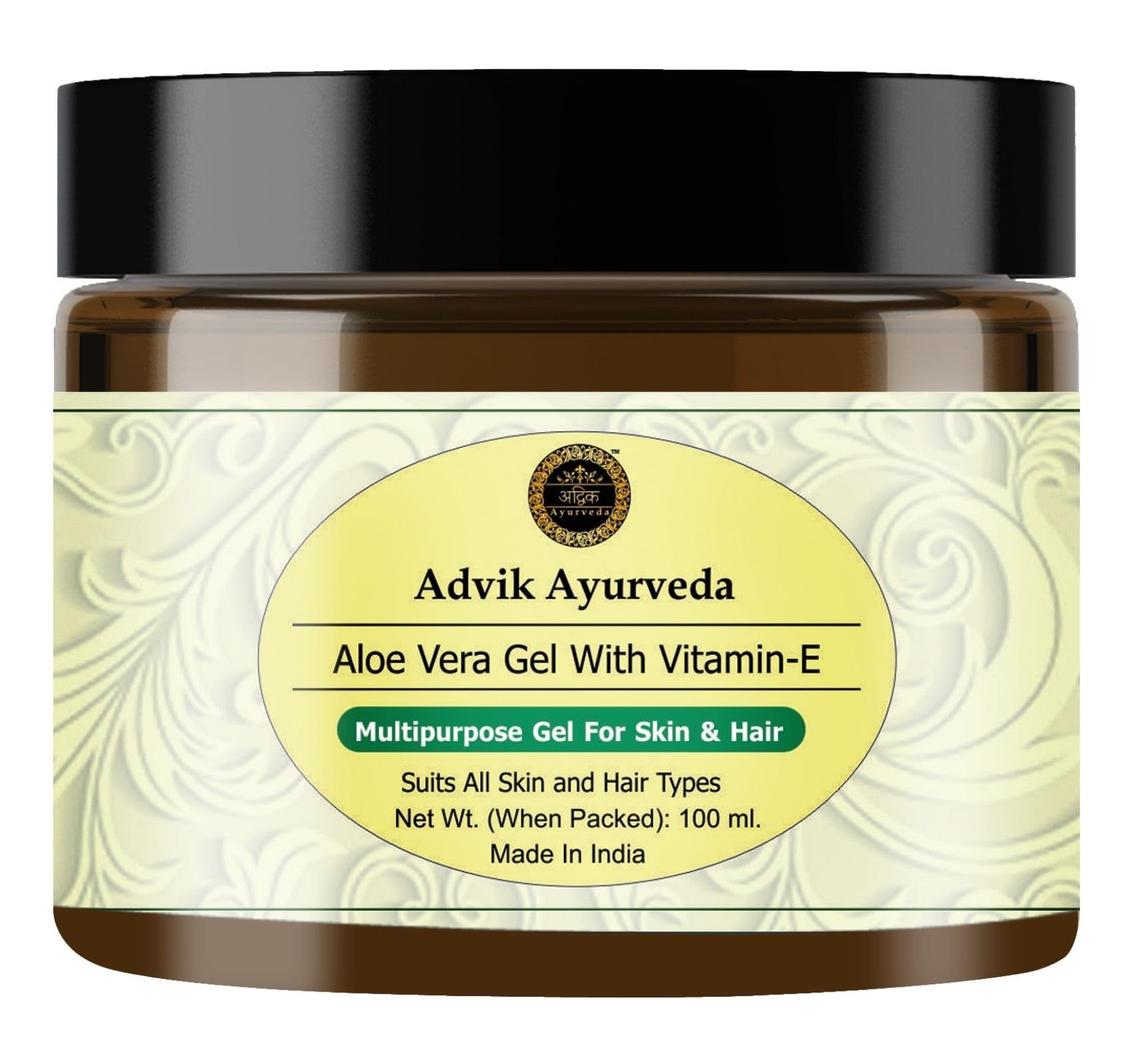**Advik Ayurveda Facial Hair Removal Scrub 50g & Aloe Vera Gel 100g – Skin Smoothing Combo | Painless Hair Reduction | Hydrating & Moisturizing Aloe Gel for Face & Body | Perfect for Sensitive Skin & Post-Waxing Care**    *(Use Case: Ideal for at-home spa days, pre-wedding skincare routines, and soothing post-hair removal irritation.)*