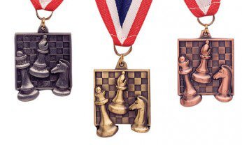 Staunton Chess Medals - Premium Chess Awards for Tournaments