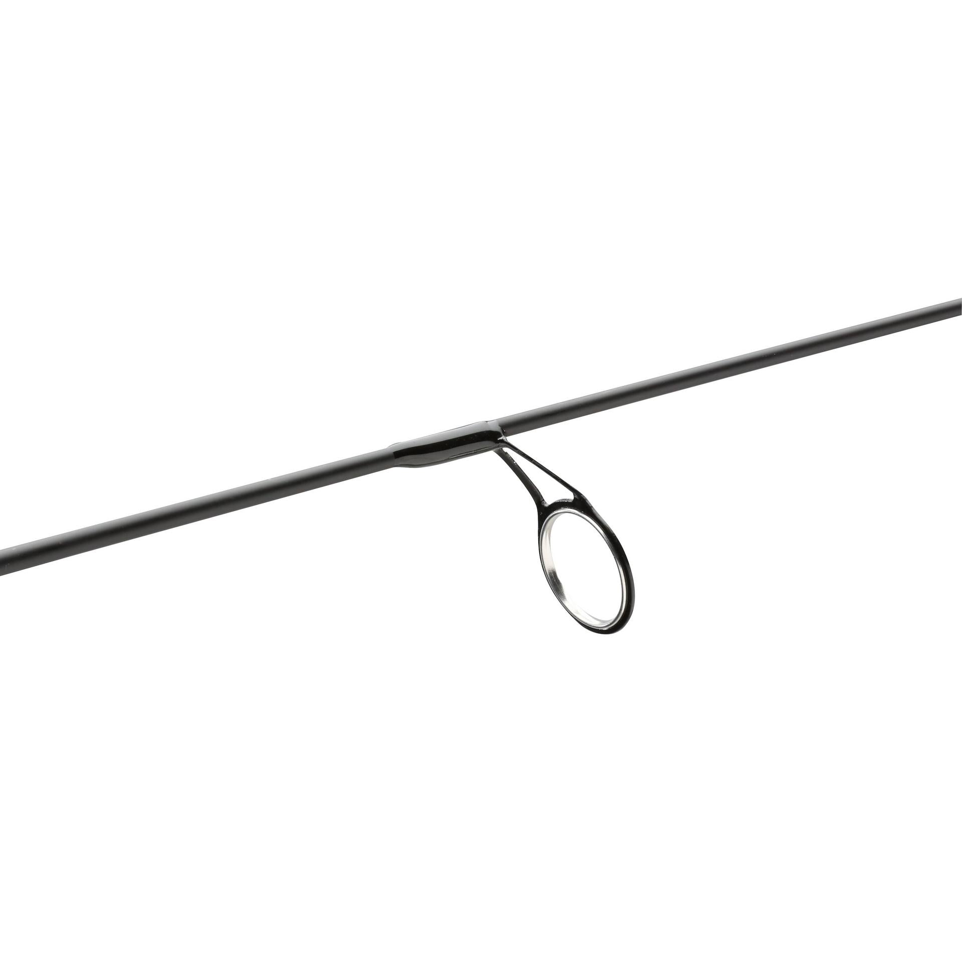 Micro Series Spinning Fishing Rod and Reel Combo - Lightweight Graphite Freshwater/Saltwater Fishing Gear for Bass, Trout, Salmon - Perfect for Shore Fishing, Boat Angling & Travel
