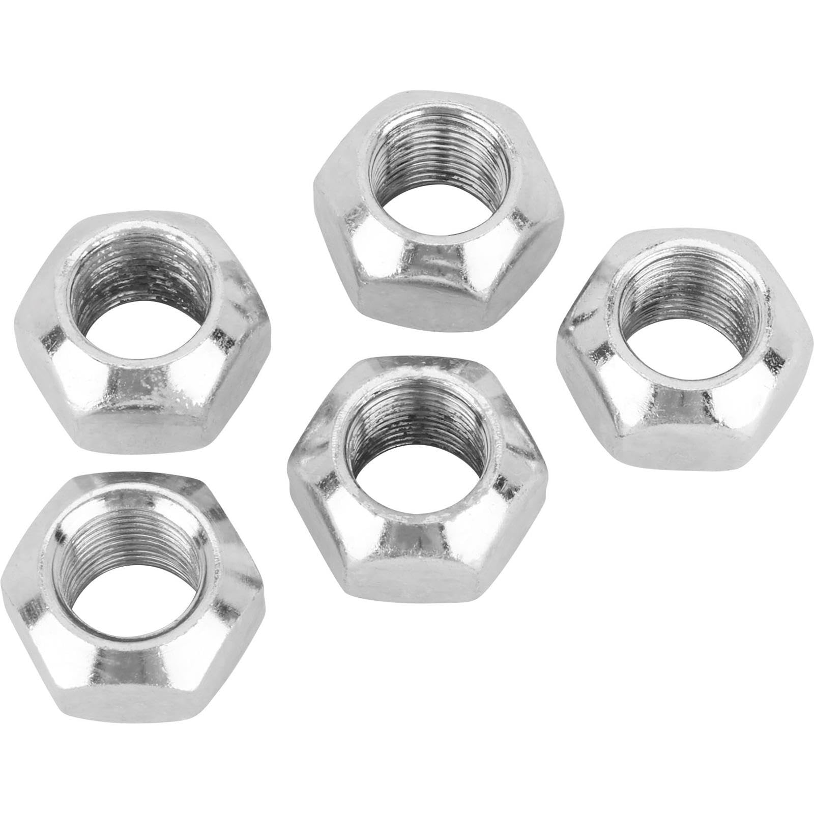 5/8 RH Fine Thread Double Sided Steel Lug Nut - 5pc for Auto Wheels