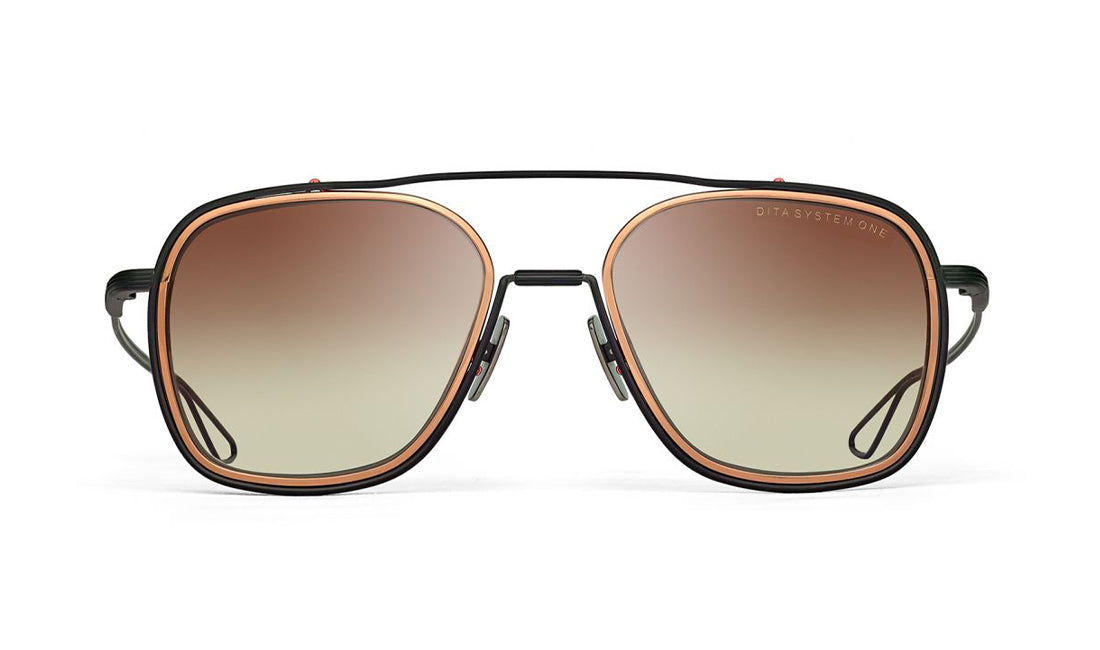 Black and Rose Gold