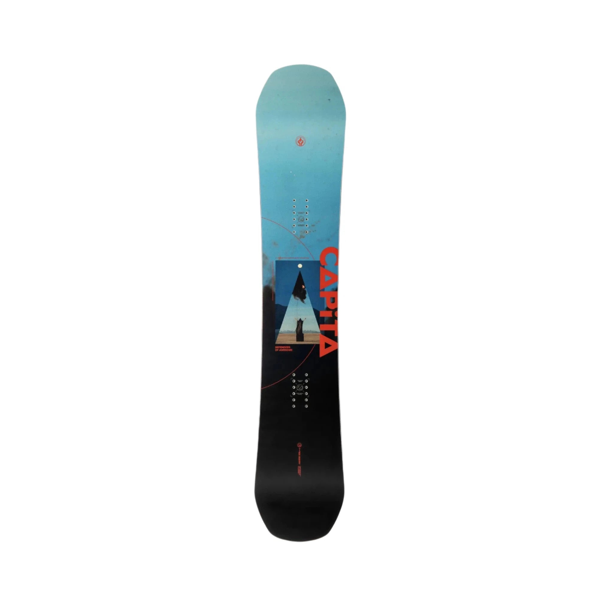 Capita Defenders Of Awesome Snowboard 2025 - Premium All-Mountain Snowboard for Men & Women | Perfect for Freestyle, Powder & Park Riding
