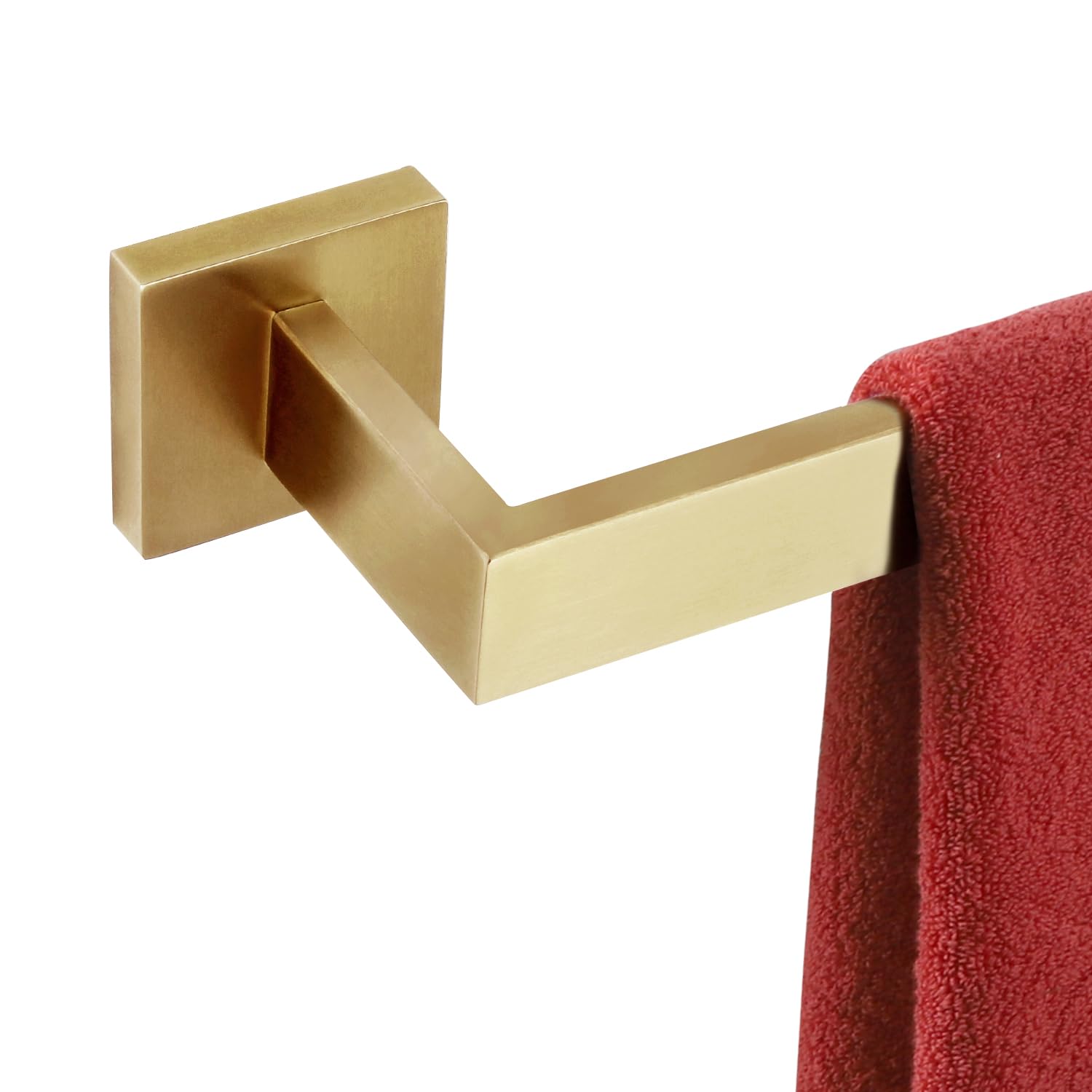 32 Inch Gold Bath Towel Bar - Brushed Gold Bathroom Towel Rack & Shower Hand Towel Hanger (33.3