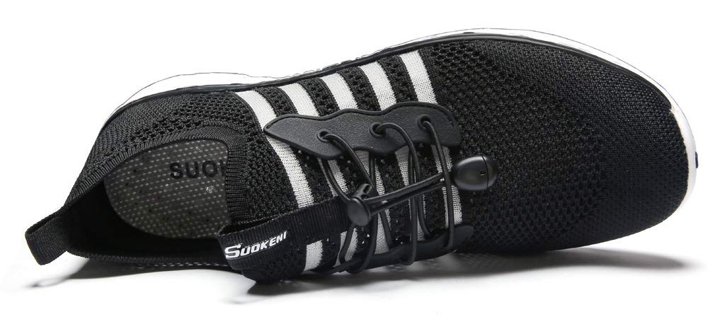 SUOKENI Men's Quick Drying Slip On Water Shoes - Lightweight Aqua Shoes for Beach, Swimming, Surfing & Water Sports | Perfect for Pool, Boating & Outdoor Activities