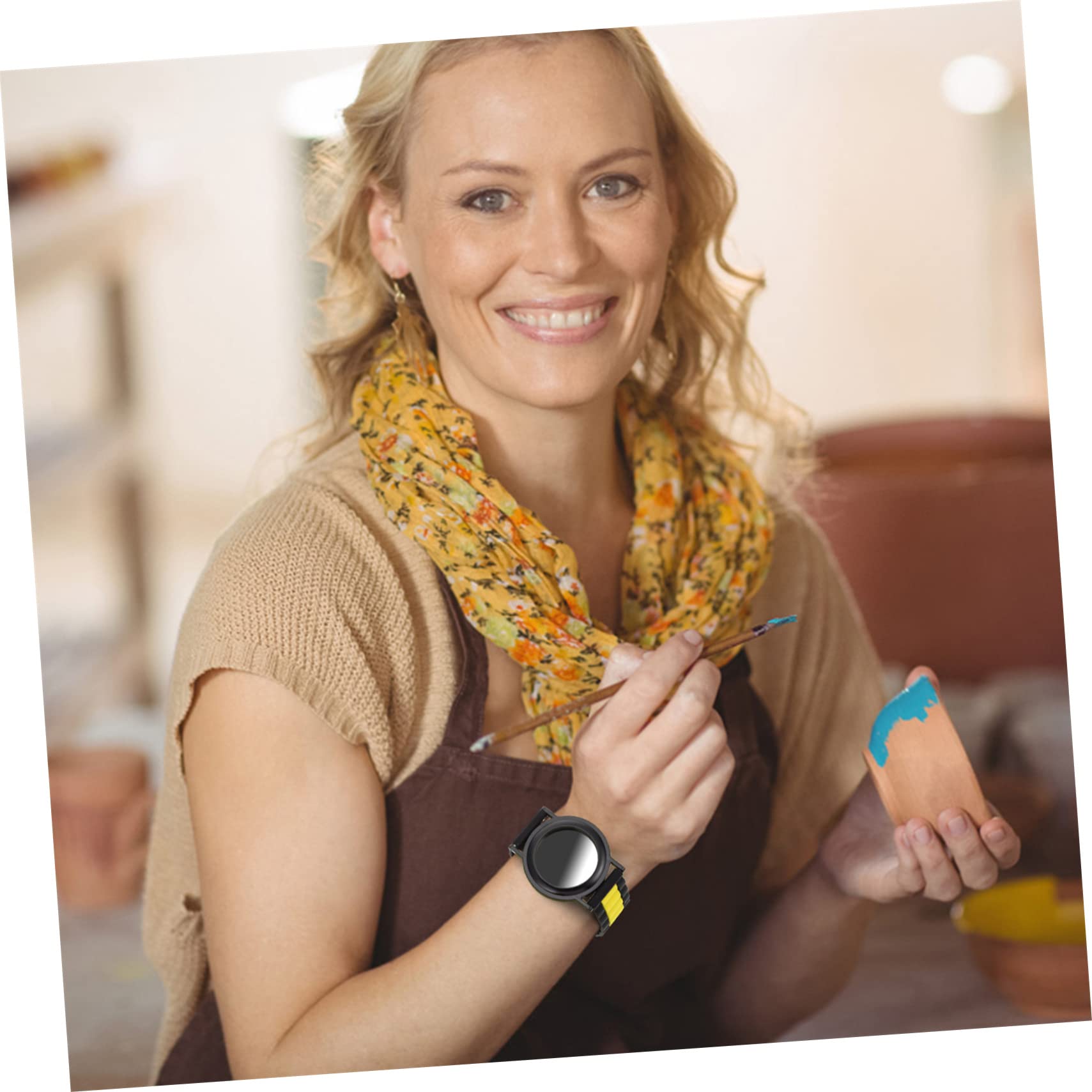 TINEASUR Silicone Wristband Strap for Smartwatch - Durable Watch Case Cover with Tracking Function - Perfect for Fitness, Running & Daily Activity Tracking
