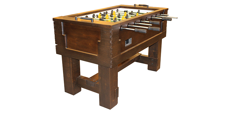 Olhausen Breckenridge Foosball Table - Premium Indoor Game Table for Home & Game Room - Perfect for Family Fun & Entertainment