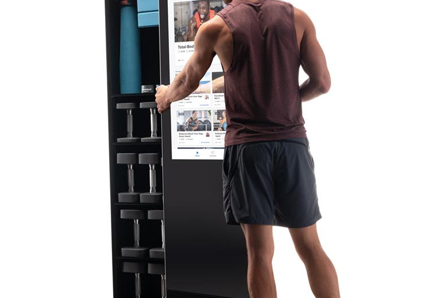 NordicTrack Vault Complete Home Gym Mirror - Interactive Smart Fitness Equipment for Full-Body Workouts | Perfect for Home Exercise, Yoga & Cardio Training