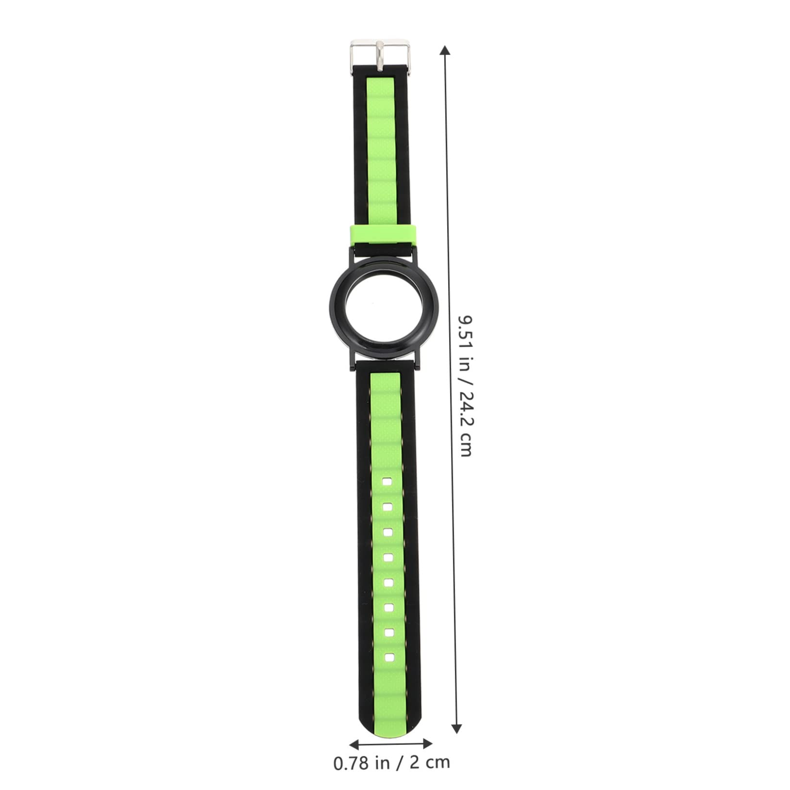 ARTIBETTER 3-Pack Silicone Watch Band with Activity Tracking - Soft Durable Replacement Strap for Smartwatches - Perfect for Fitness, Running & Daily Wear