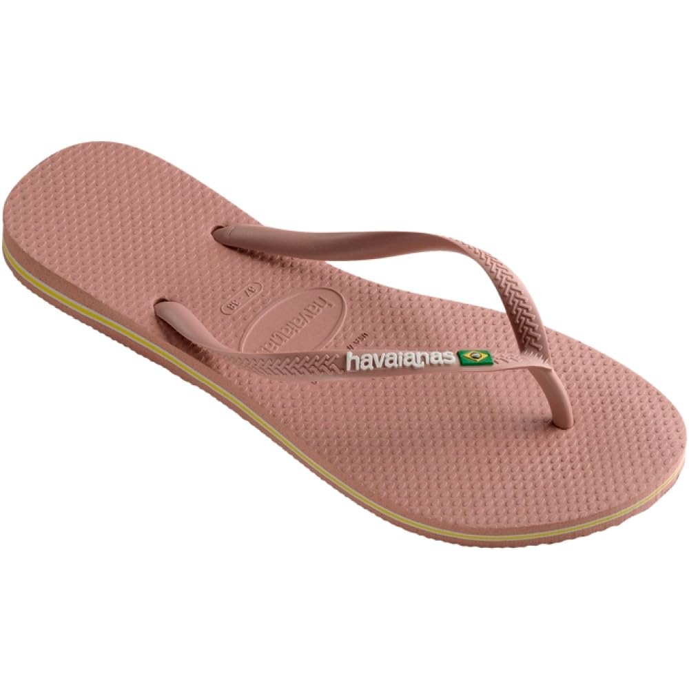 Havaianas Women's Flip Flop Sandals - Comfortable & Stylish Pink Crocus Rose 3544 | Perfect for Beach, Pool & Summer Outfits