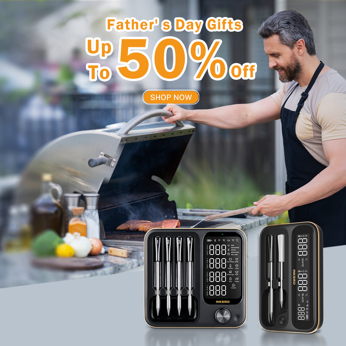 INKBIRD Digital Gift Card - Perfect for BBQ Thermometers, Sous Vide Cookers & Home Brewing Enthusiasts - Ideal for Birthdays, Holidays & Special Occasions