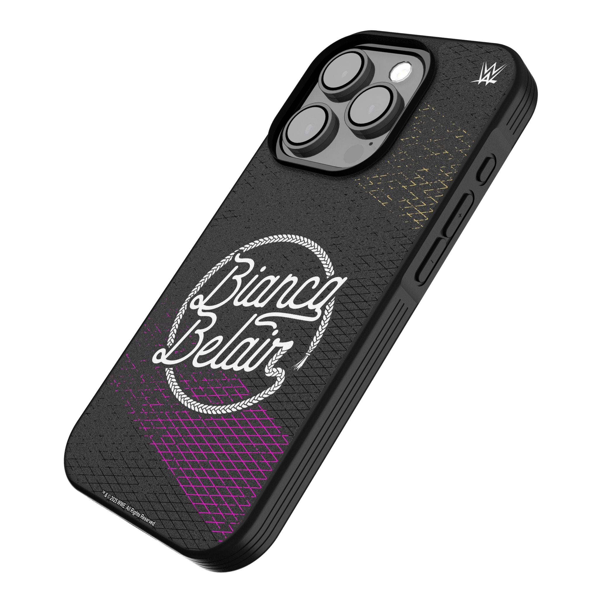 Bianca Belair Shockproof Steel Bumper Case for Apple iPhone 14/13/12 - Durable Protection for Everyday Use & Outdoor Activities