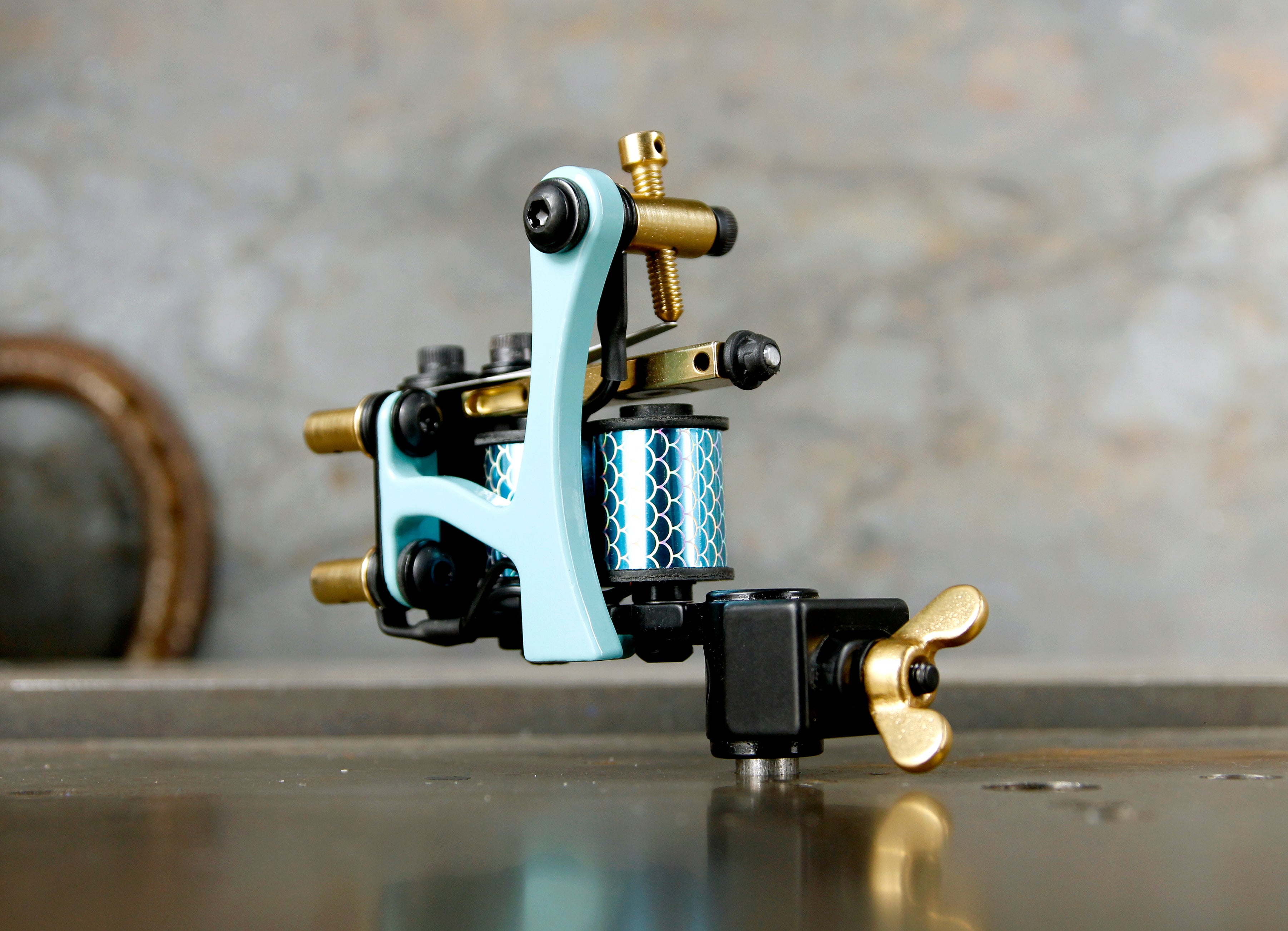 Mike Pike x Destroy Troy Jonesy Liner - Black, Gold & Baby Blue Skateboard Deck | Perfect for Street Skating & Skatepark Tricks