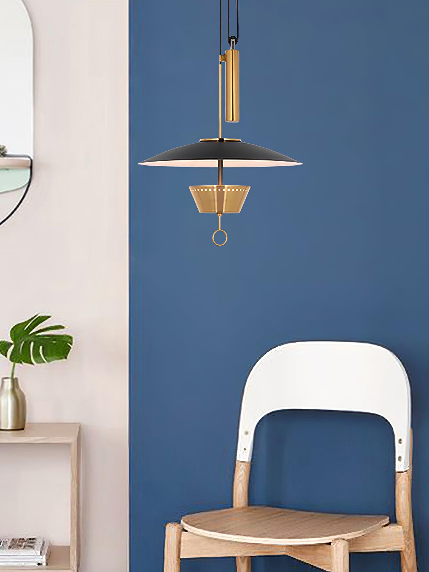 Gaetano Pendant Lamp - Modern Glass Hanging Light Fixture for Dining Room, Kitchen Island & Bedroom | Elegant Ceiling Lighting Decor