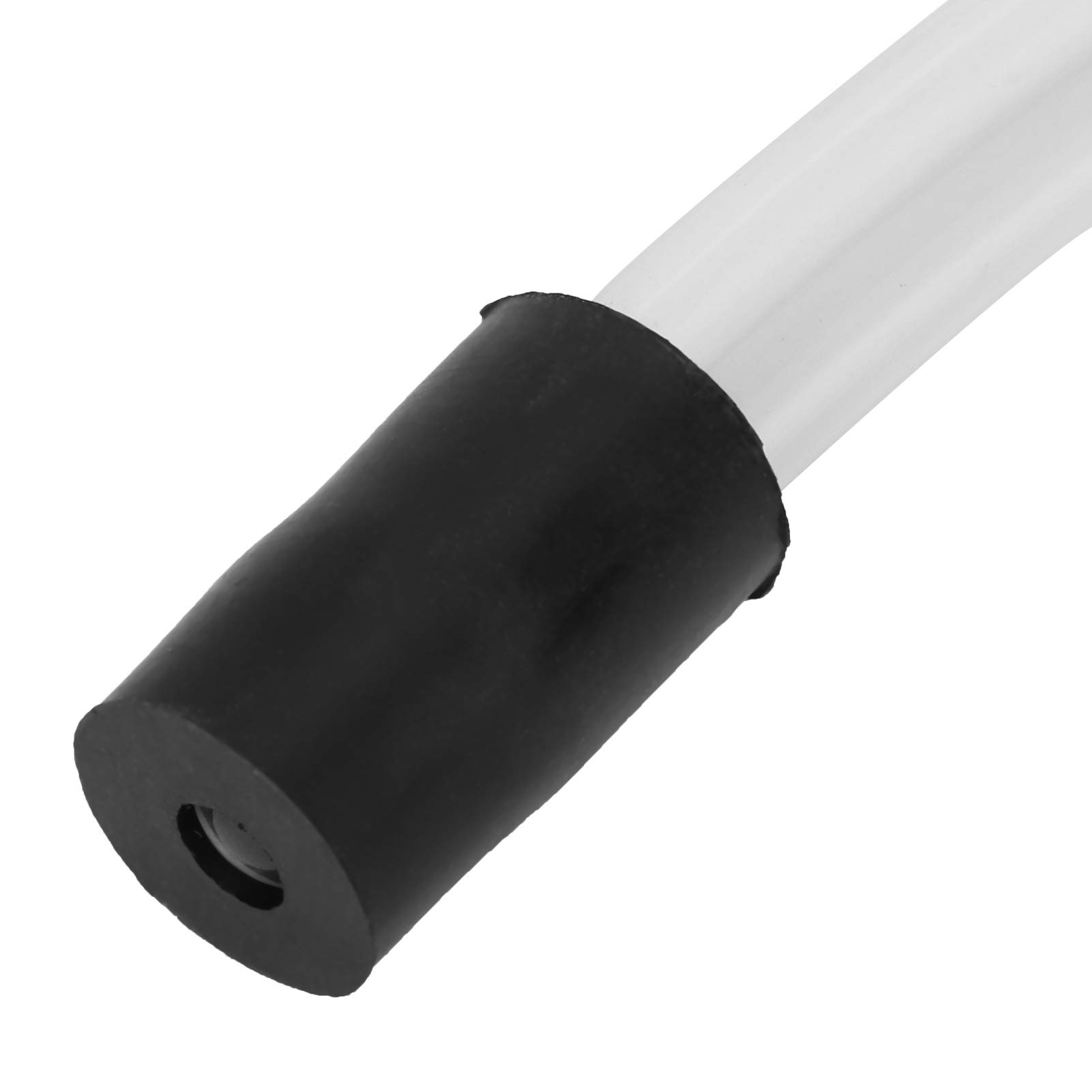 Calf Feeding Nipple with Tube - Double-Sided Rubber Nipple for Feeding Bottles - Farm Use