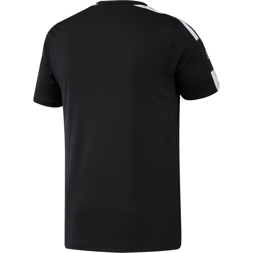 Adidas Adult Squadra 21 Soccer Jersey - Black & White - Breathable Performance Shirt for Men - Perfect for Training, Matches & Fan Wear
