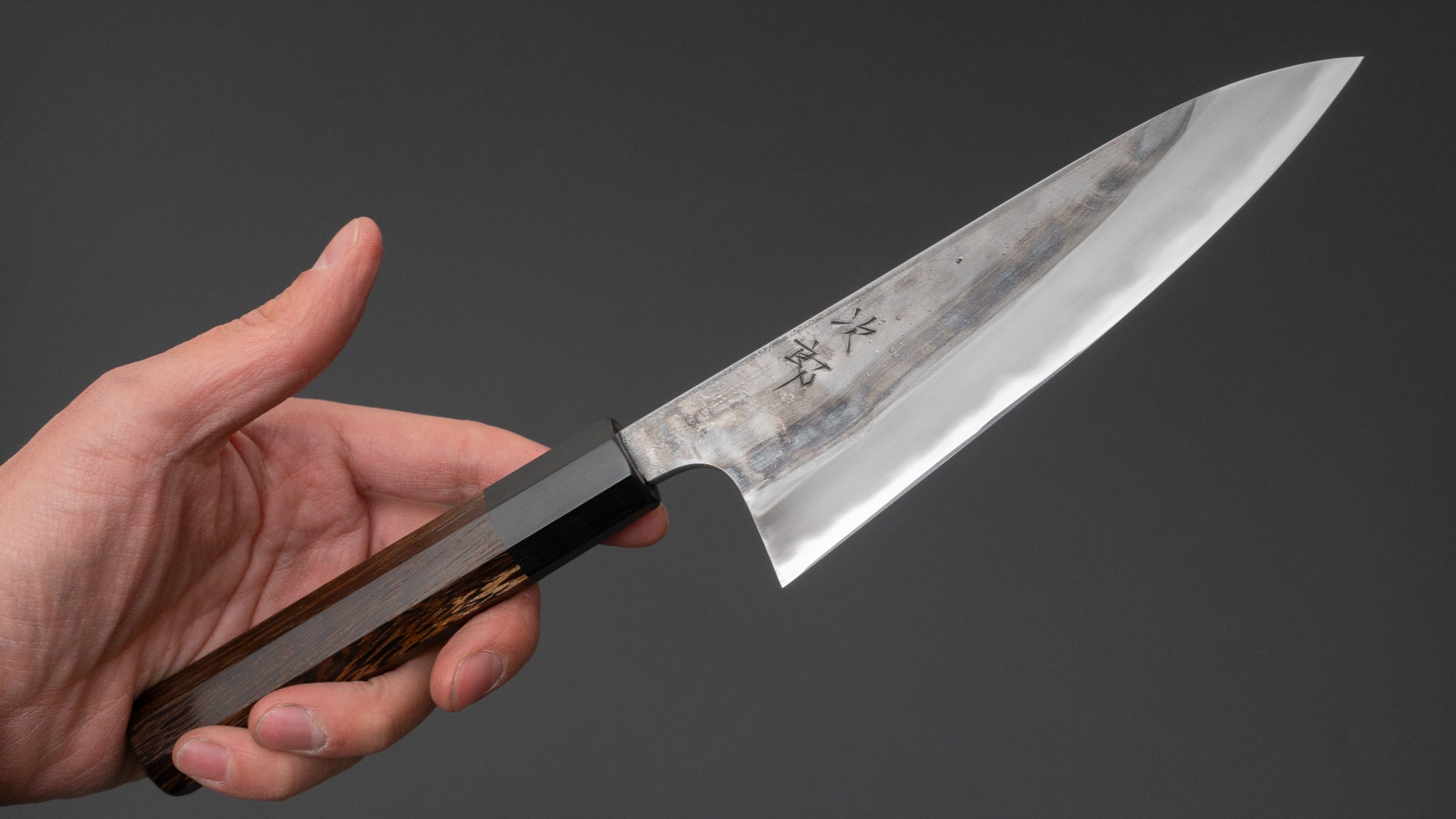Jiro Tsuchime Petty Knife 150mm with Taihei Tagayasan Handle - Premium Japanese Kitchen Knife for Slicing, Chopping & Precision Cutting - Perfect for Chefs & Home Cooks