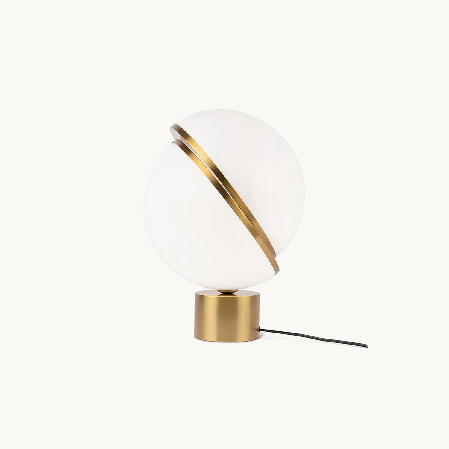 Modern Crescent Table Lamp - Adjustable LED Bedside Night Light for Bedroom, Living Room & Office - Warm White & Cool White Light Modes