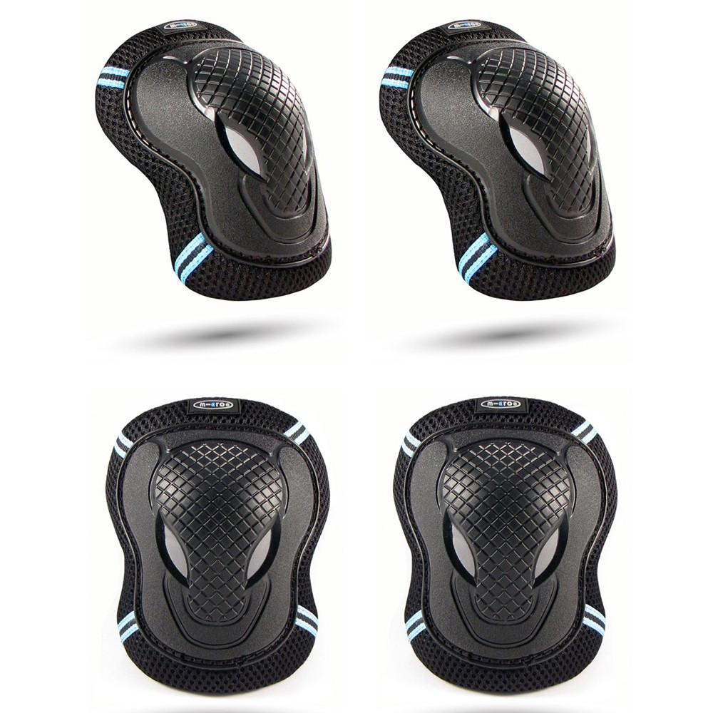 Best Micro Knee and Elbow Pads for Adults & Kids - Lightweight Protective Gear for Sports, Cycling, Skateboarding & Work - Comfortable Safety Pads for Outdoor Activities