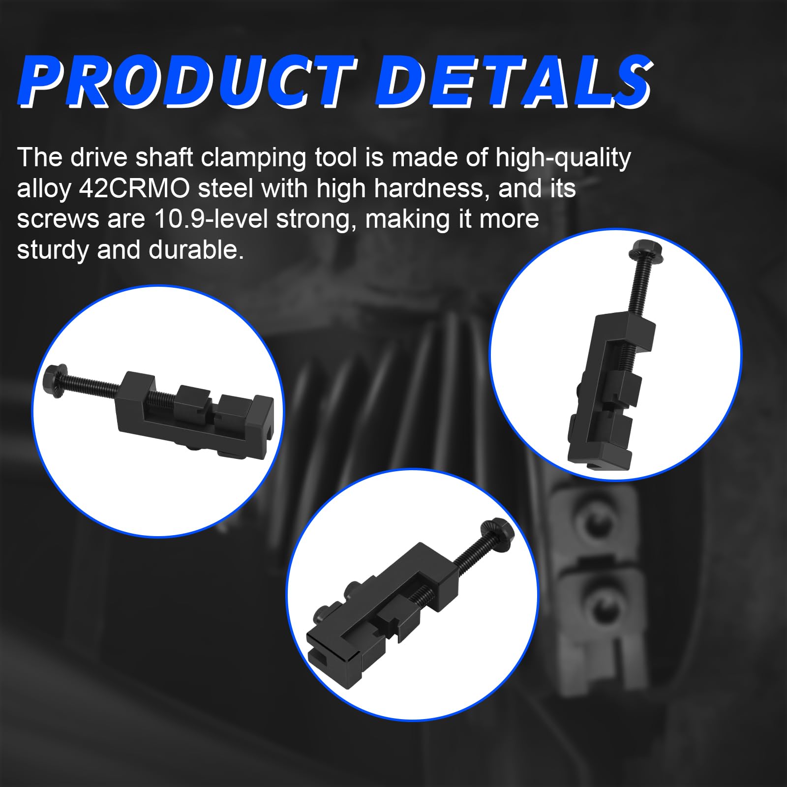Bolaxin CV Axle Boot Clamp Tool Set - Professional CV Joint Boot Clamp Pliers for Drive Shaft & Hose Clamping - Compatible with Toyota, Lexus (09521-24010) - Perfect for Auto Repair Shops & DIY Mechanics