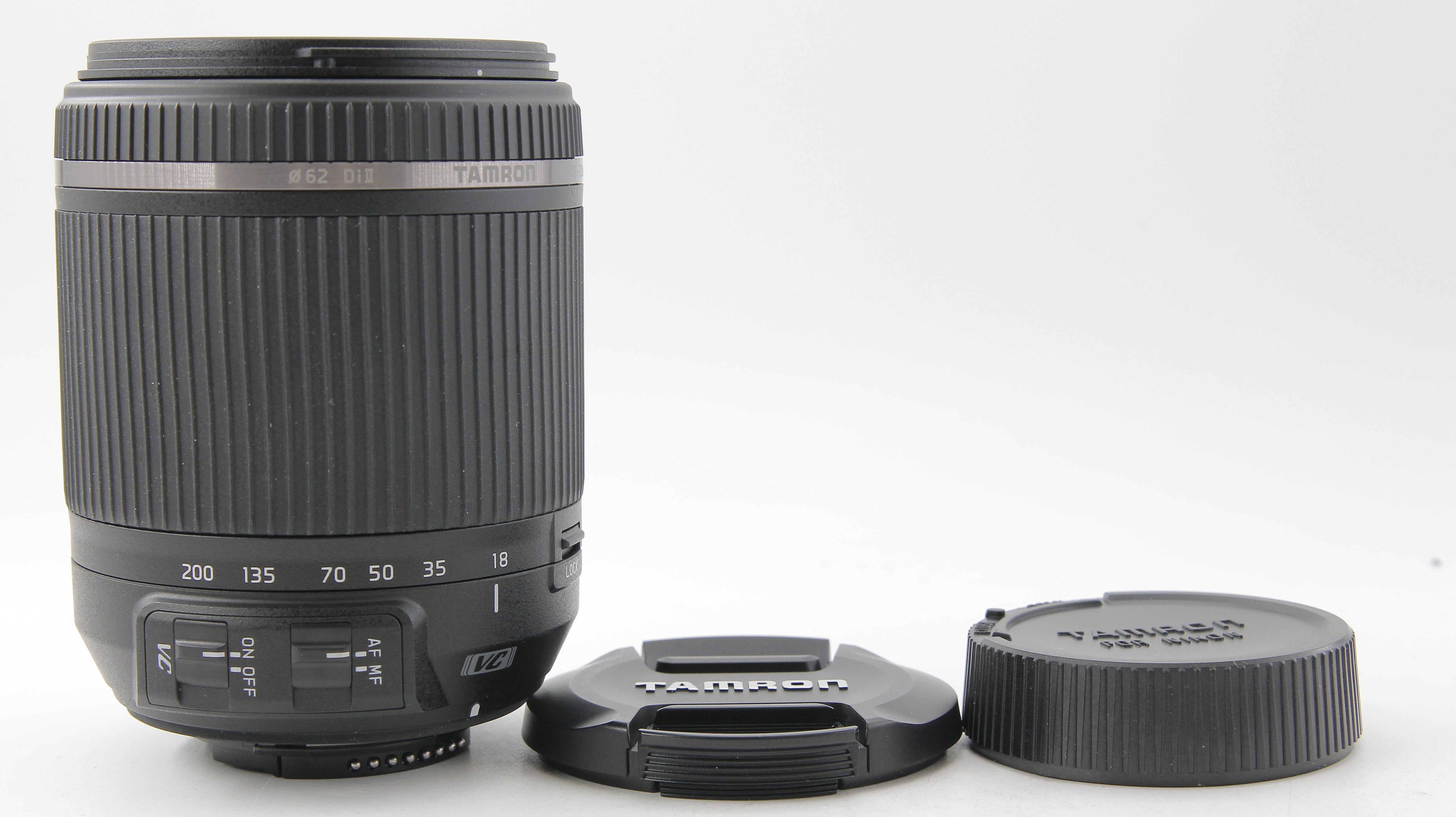 Refurbished Tamron AF 18-200mm F/3.5-6.3 Di II VC Lens for Nikon DSLR Cameras - Ideal for Travel, Wildlife & Portrait Photography
