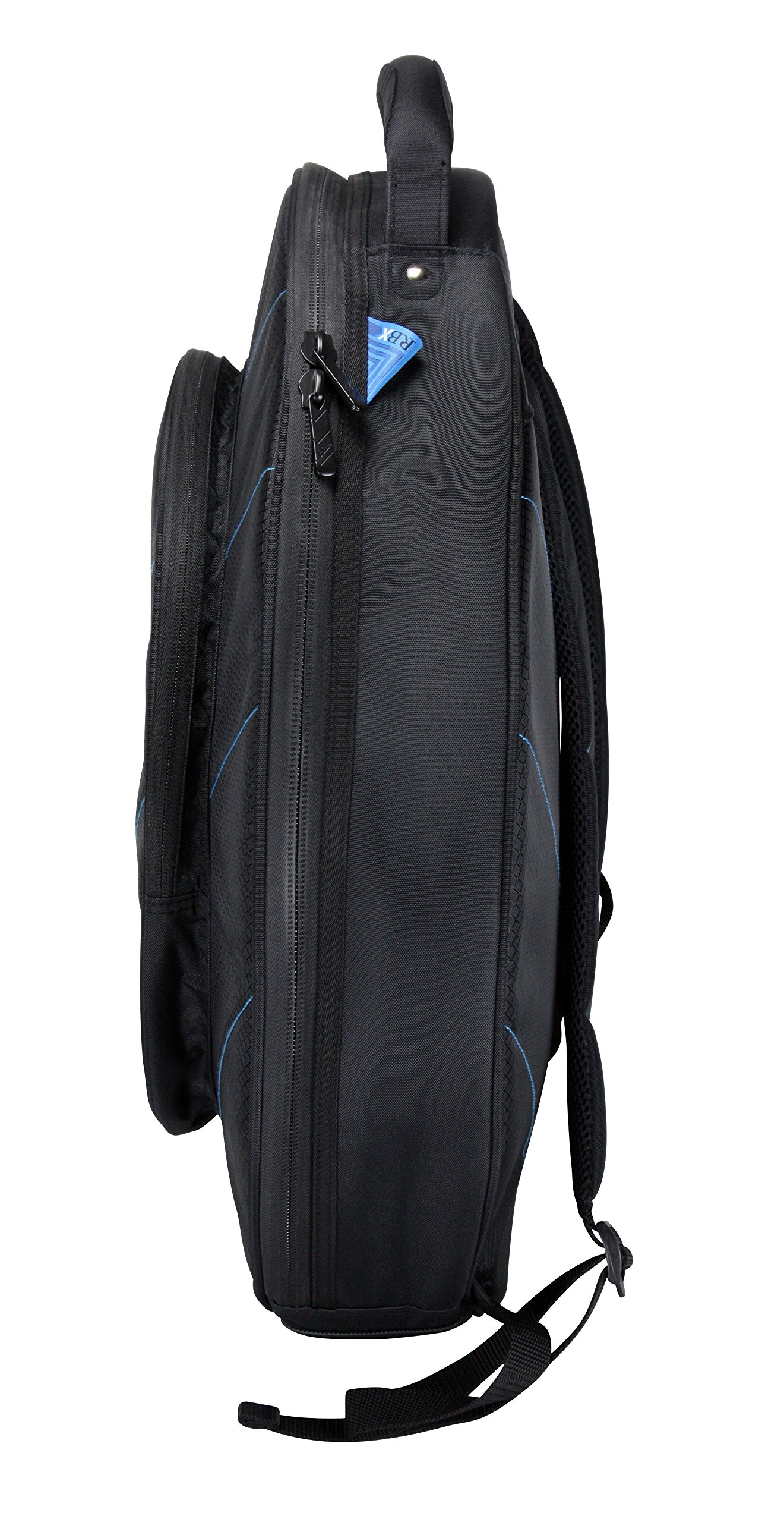 RBXCM22 Heavy Duty Drum Cymbal Bag - Waterproof Cymbal Case for Drummers with Padded Protection (Fits 18-22