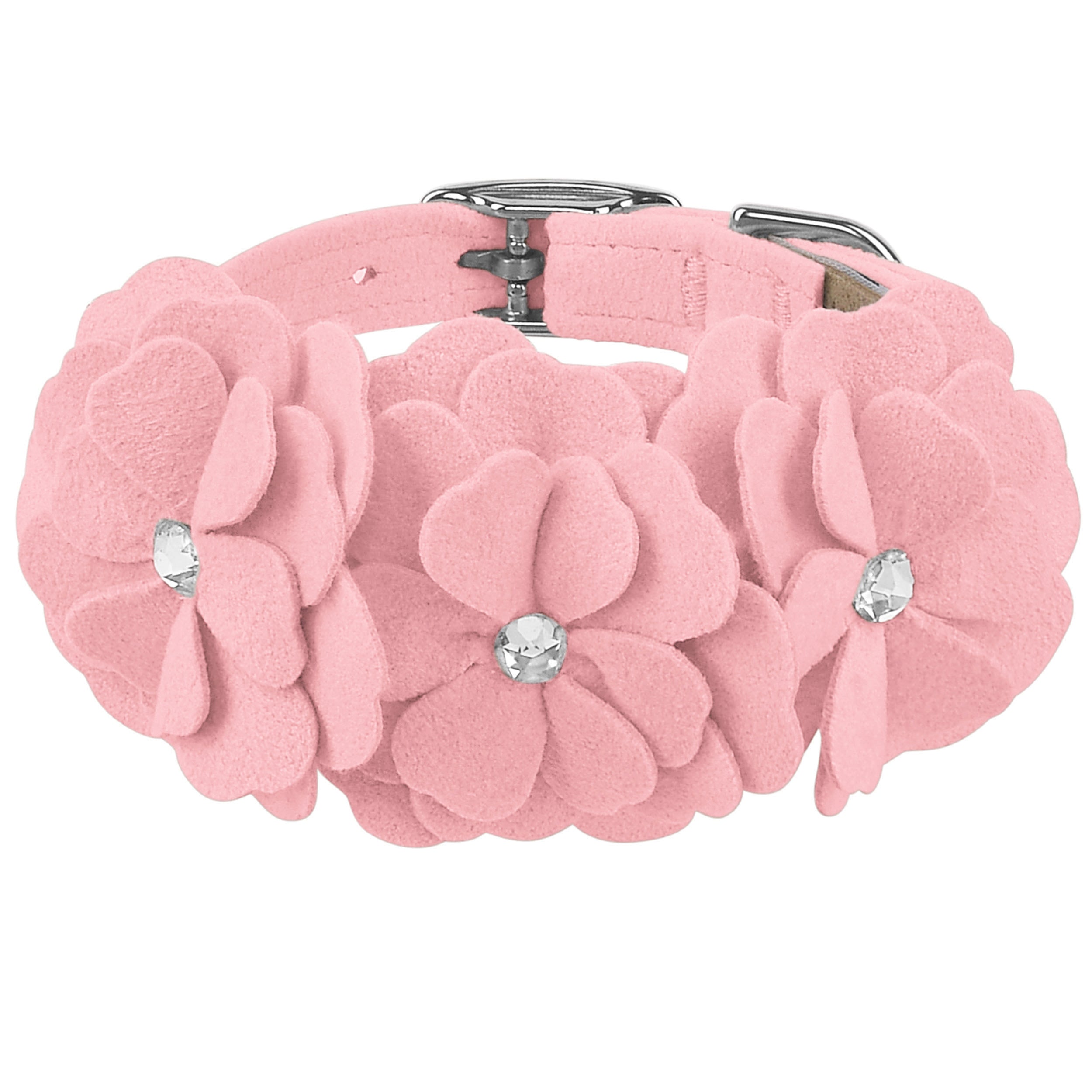 Tinkie's Garden Flower Dog Collar - Adjustable Pet Collar with Floral Design for Small to Medium Dogs - Perfect for Walks, Photos & Special Occasions