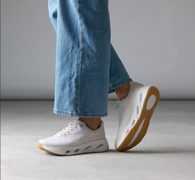 TENHAAG Comfortable Cream Slip-On Sneakers - Lightweight Casual Walking Shoes for Men & Women | Perfect for Gym, Travel & Everyday Wear