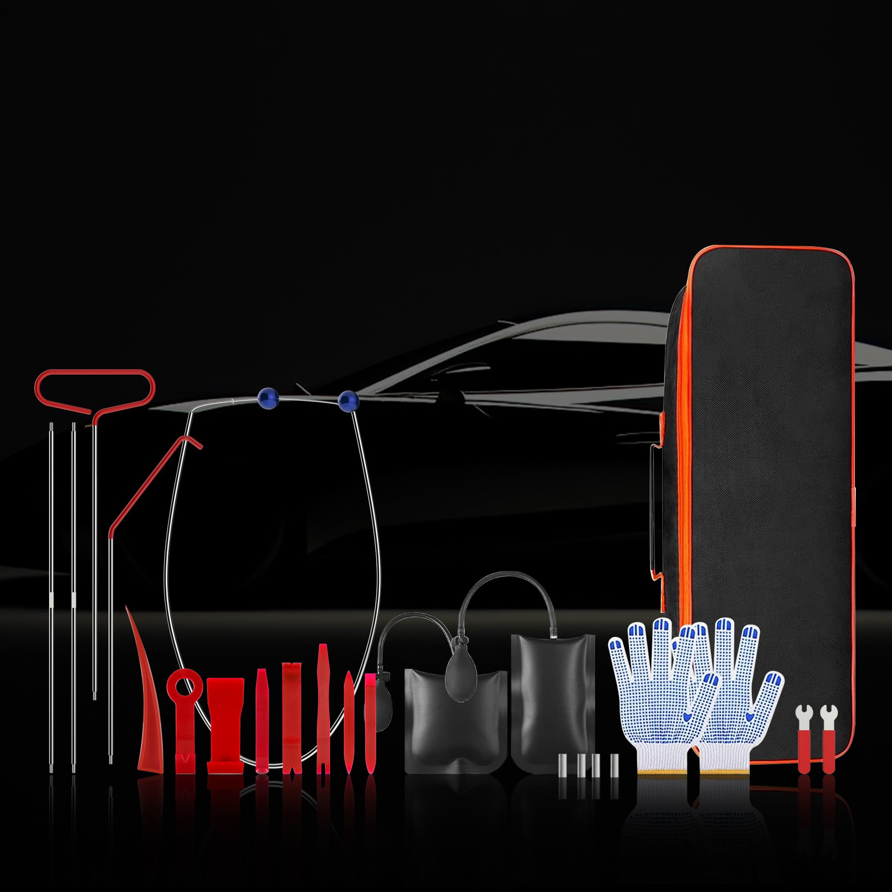 26-Piece Car Tool Kit - Essential Automotive Repair Tools for DIY Mechanics & Emergency Roadside Assistance | Perfect for Home Garage, Car Maintenance & On-the-Go Fixes