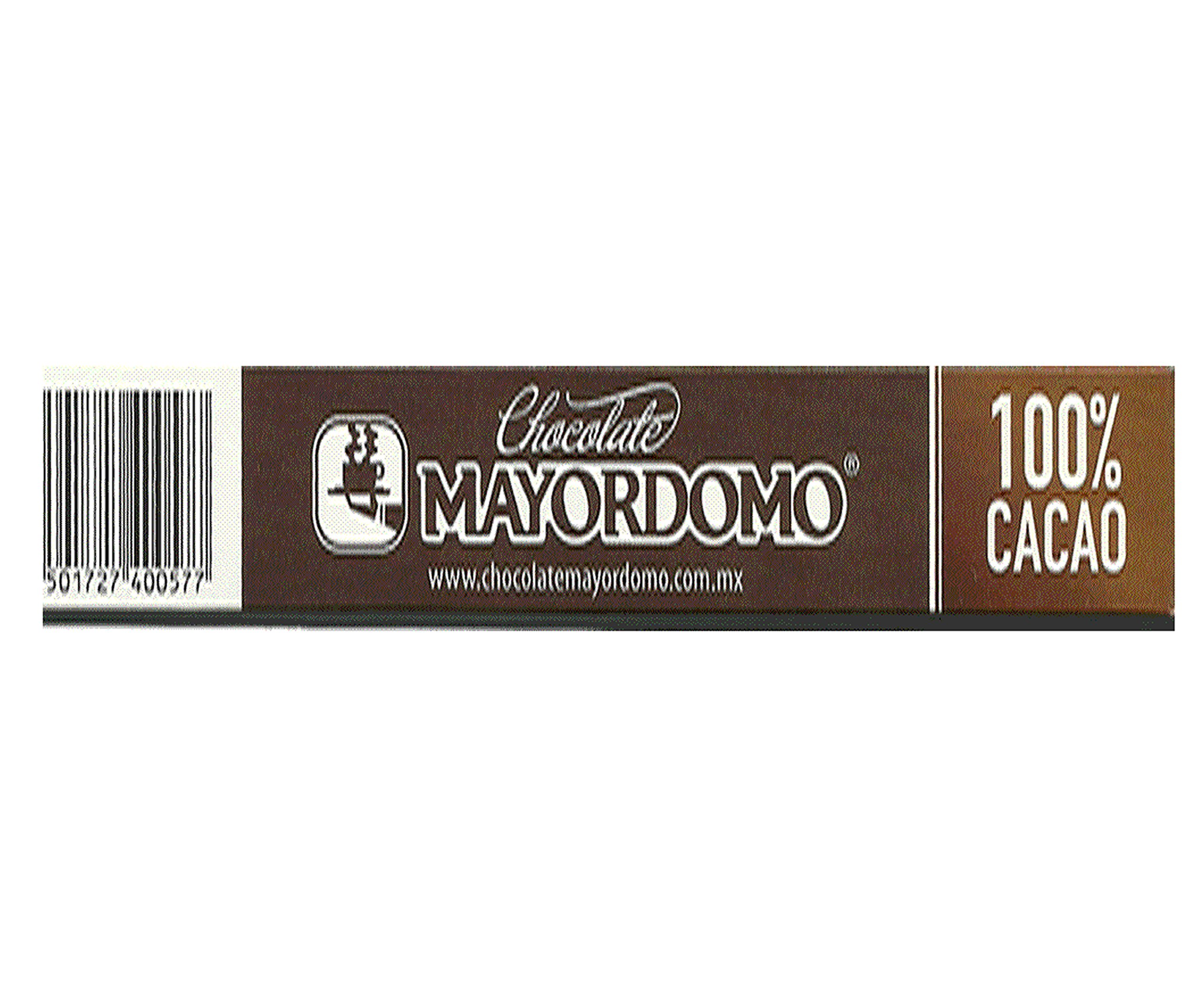 Authentic Oaxacan Chocolate El Mayordomo - 100% Pure Cacao (200g) | Rich Mexican Hot Chocolate for Baking, Desserts & Traditional Drinks