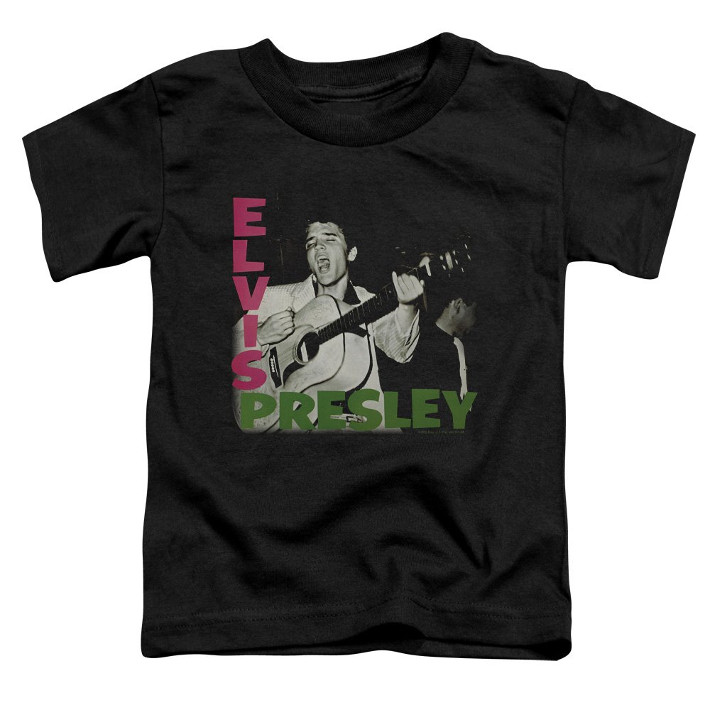 Elvis Presley Vintage Album Cover Toddler T-Shirt - Soft Cotton Music Tee for Kids, Boys & Girls - Perfect for Concerts, Birthday Gifts & Rock Fan Outfits