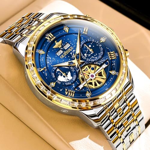 GZ3255Z:Two tone band&Blue dial