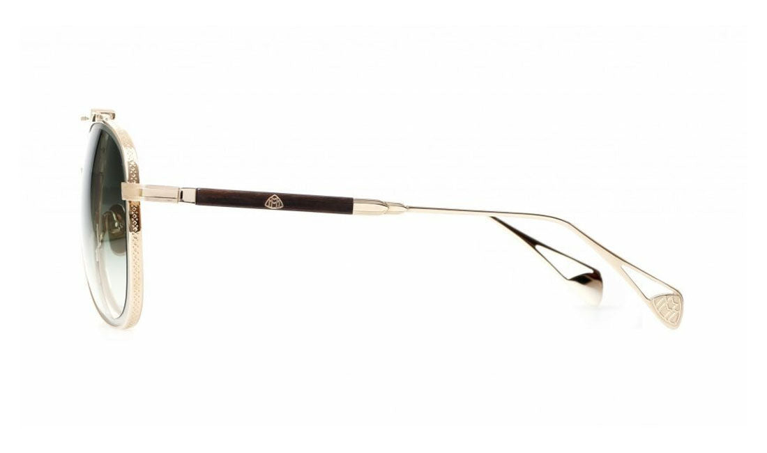 Maybach The Observer I - Luxury Sunglasses for Men & Women, Polarized UV Protection, Fashion Aviator Style - Perfect for Driving, Travel & Outdoor Activities