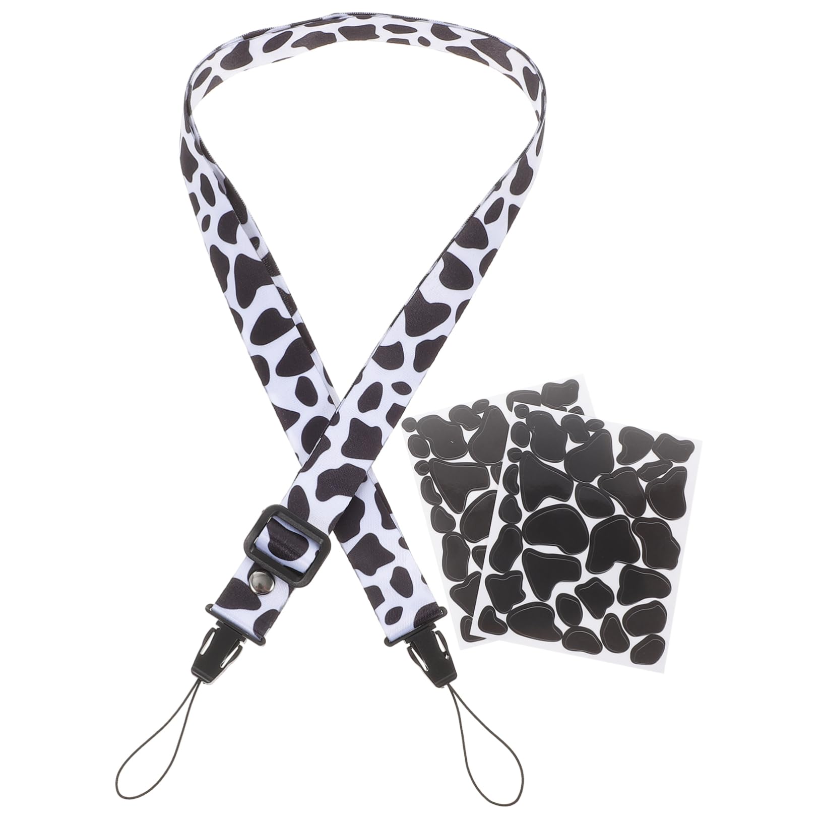 OSALADI Camera Strap Sling - Adjustable Hand Grip for Instant/Mini Cameras - Photography Accessories with Mini Stickers & Film Decals - Perfect for Travel, Street Photography & Vlogging (Polyester, Dessert Color)