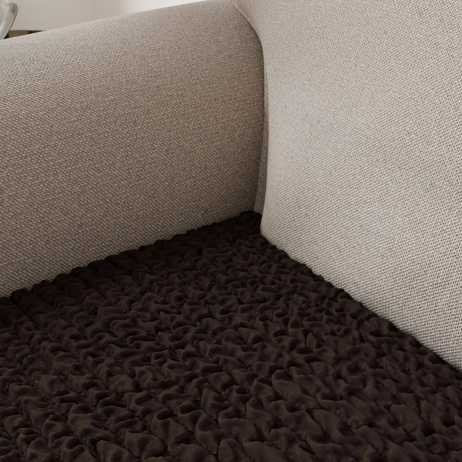 Premium Microfiber Seat Cushion Cover - Soft & Durable Sofa Chair Protector - Perfect for Living Room, Office, or Car Use