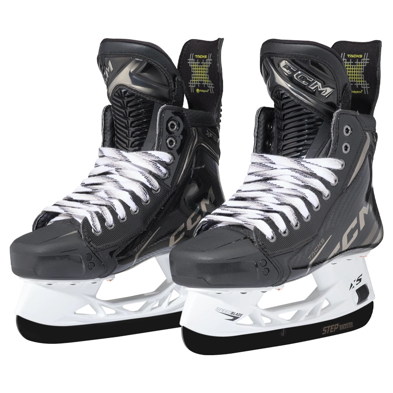 CCM Tacks XF Pro Ice Hockey Skates for Junior Players - Lightweight & Durable for Competitive Play & Practice