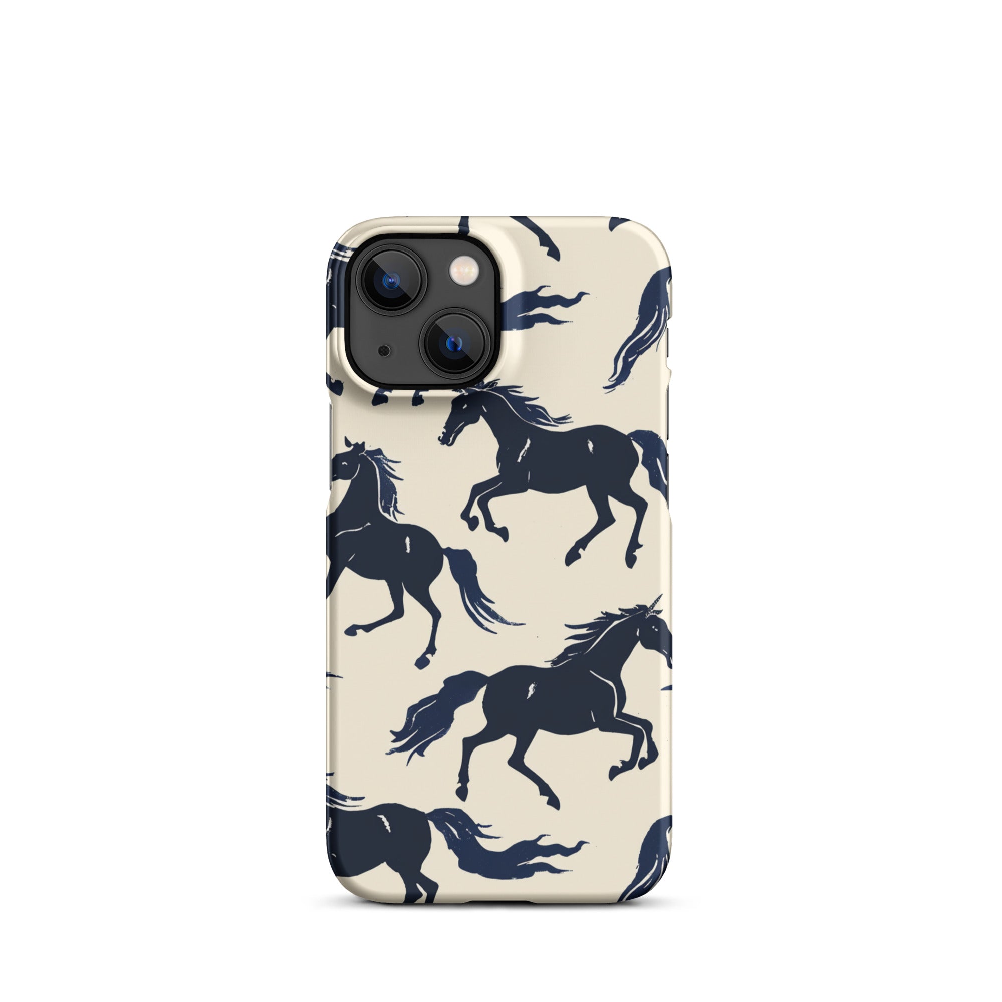Durable Horses Design Snap Case for iPhone 14/13/12/11 Pro Max - Shockproof Protective Cover for Everyday Use, Outdoor Activities & Travel