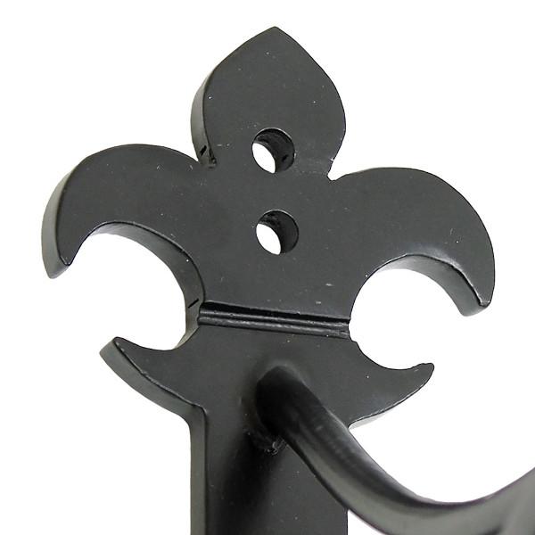 Fleur De Lis Wall Bracket - Decorative French Scroll Shelf Bracket for Home Décor | Perfect for Living Room, Bedroom & Kitchen Shelving