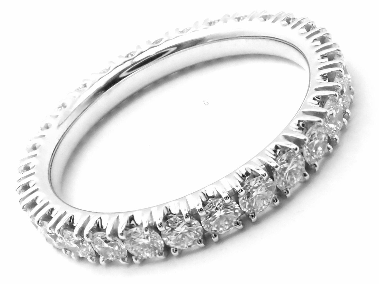Cartier Étincelle De Cartier Platinum Diamond Eternity Band Ring - Size 51 (US 5.75) - Perfect for Weddings, Anniversaries & Special Occasions