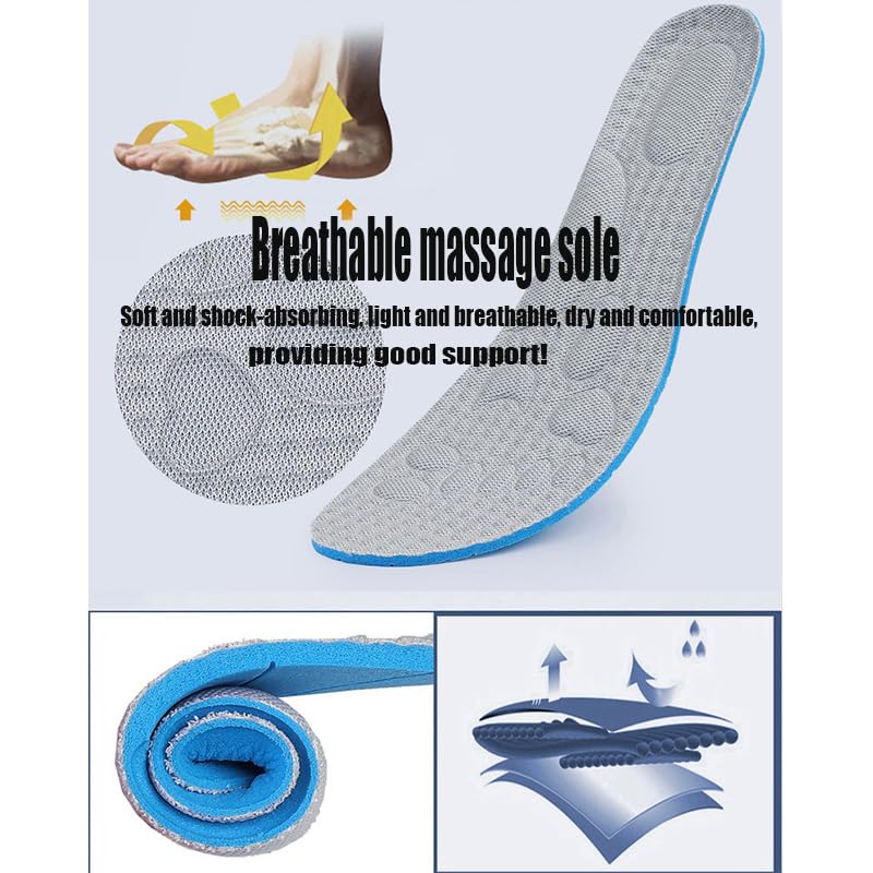 RiceelSor Women's Breathable Mesh Hollow Out Mule Sneakers - Slip On Backless Lightweight Knit Shoes with Arch Support & Platform - Comfortable Walking Slippers for Women (Plus Size Available) - Perfect for Casual Wear, Travel & Home Use