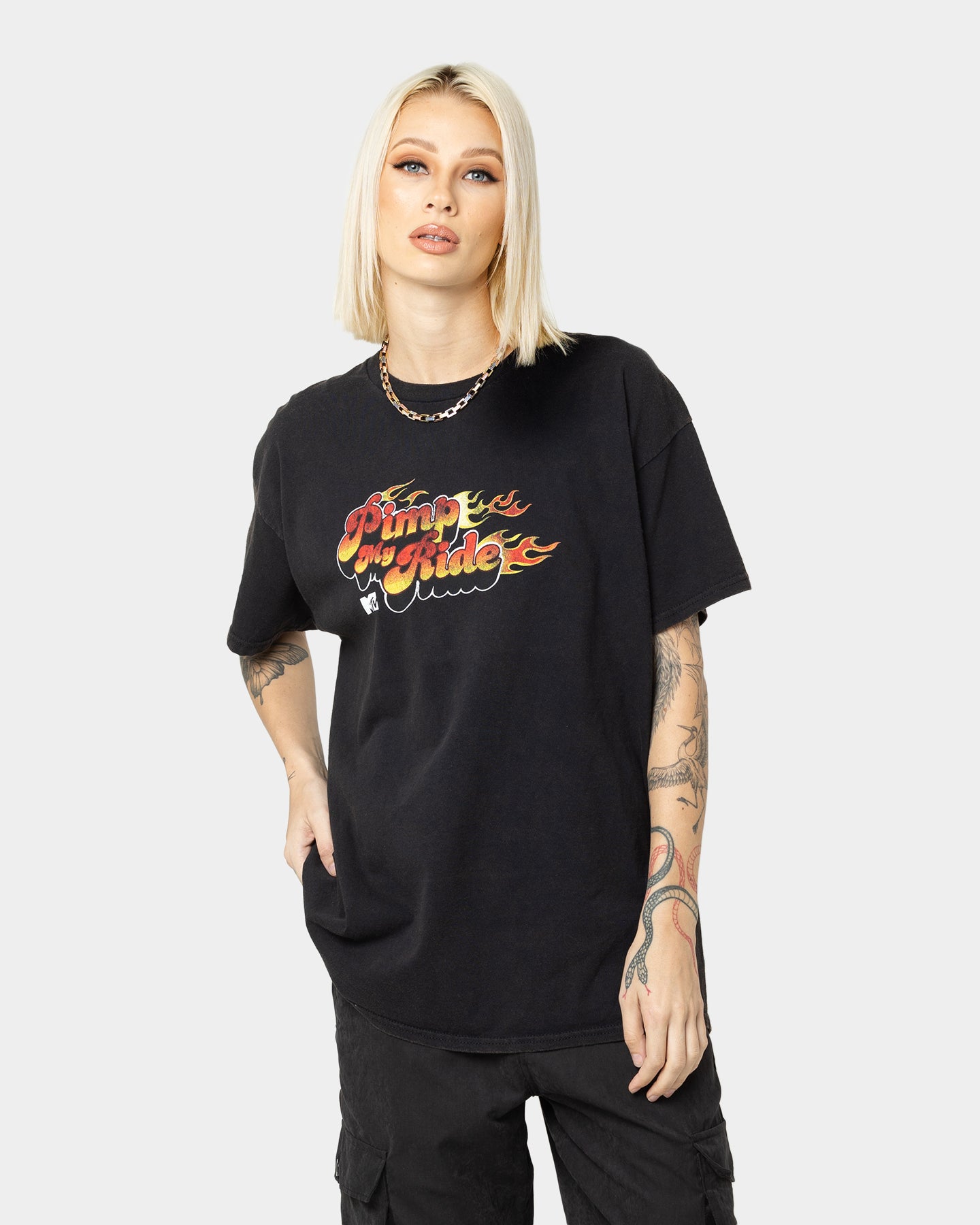 Vintage MTV Pimp My Ride T-Shirt - Black Wash Retro Graphic Tee for Men & Women | 90s Hip Hop Streetwear, American Thrift Style | Perfect for Concerts, Parties & Casual Outfits