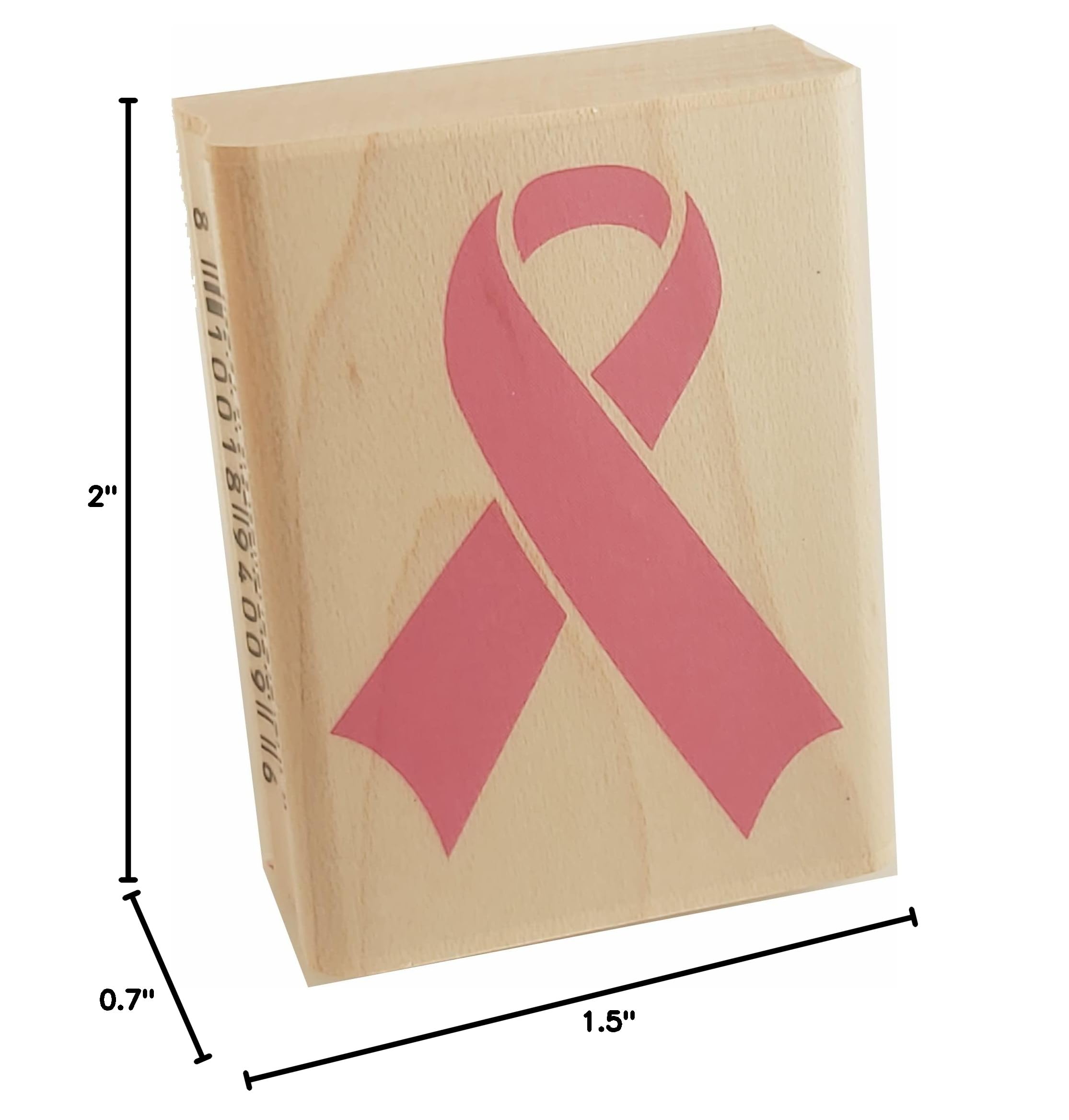 Custom Impression Ribbon Rubber Stamp - 1.75 Inches Tall for Scrapbooking, Card Making & DIY Crafts | Personalized Seal for Documents & Gift Wrapping