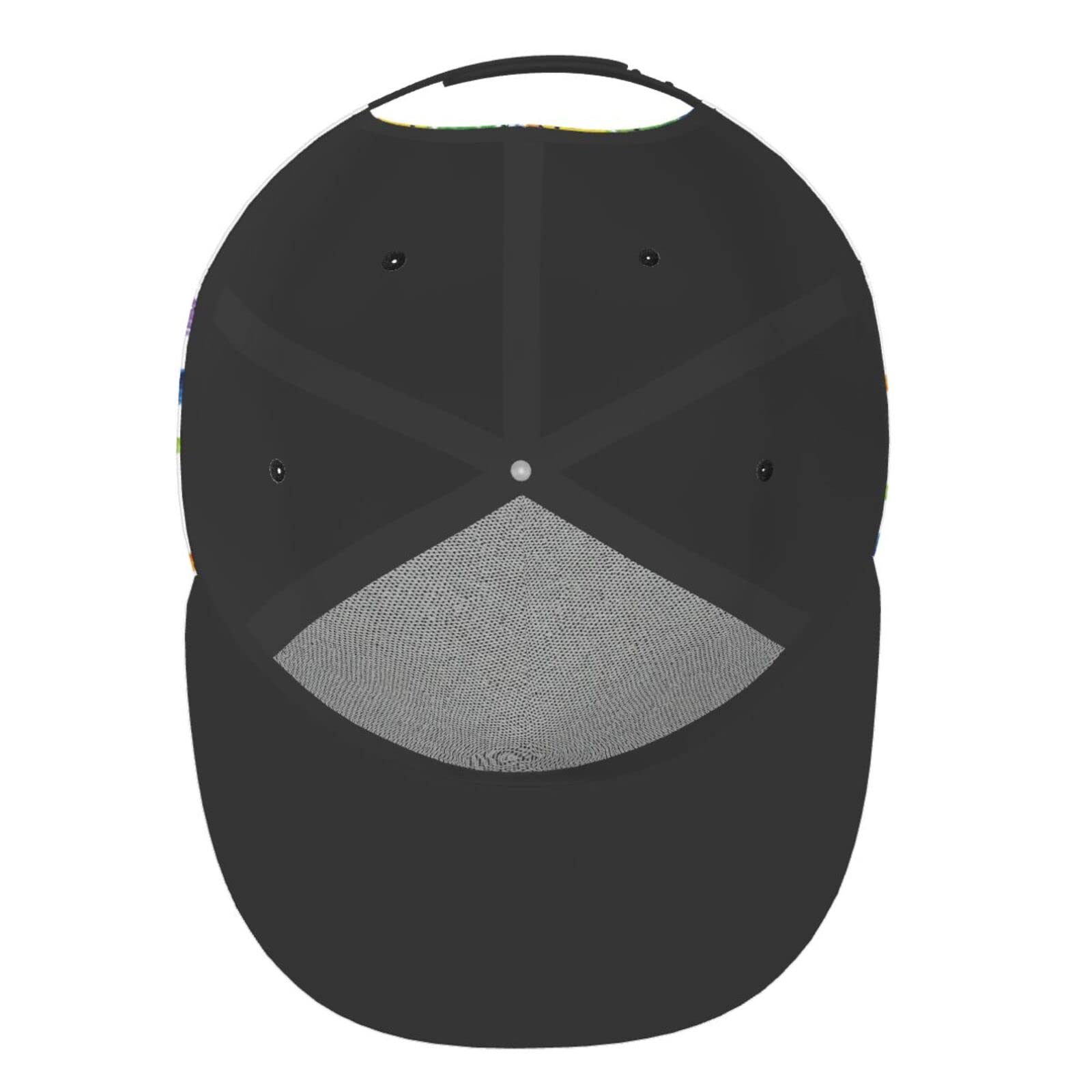 Rainbow LGBT Gay Pride Baseball Cap - Adjustable Trucker Hat with Funny LGBT Print for Men & Women | Perfect for Pride Parades, Festivals & LGBTQ+ Events