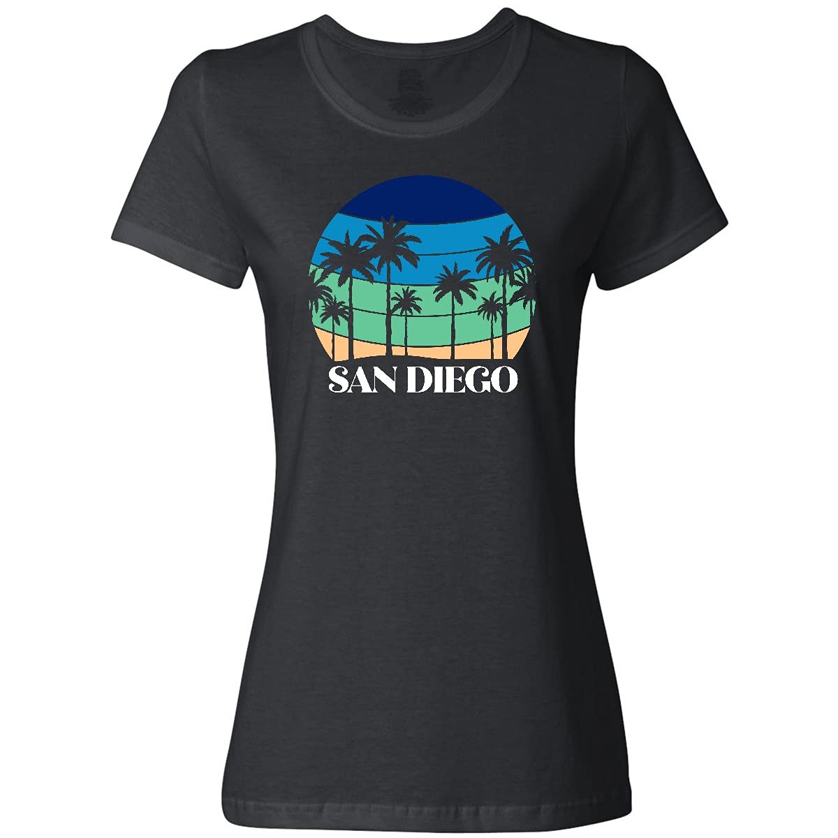 Inktastic San Diego Vacation Trip Women's T-Shirt - Comfortable Casual Tee for Travel, Beach & Summer Outfits