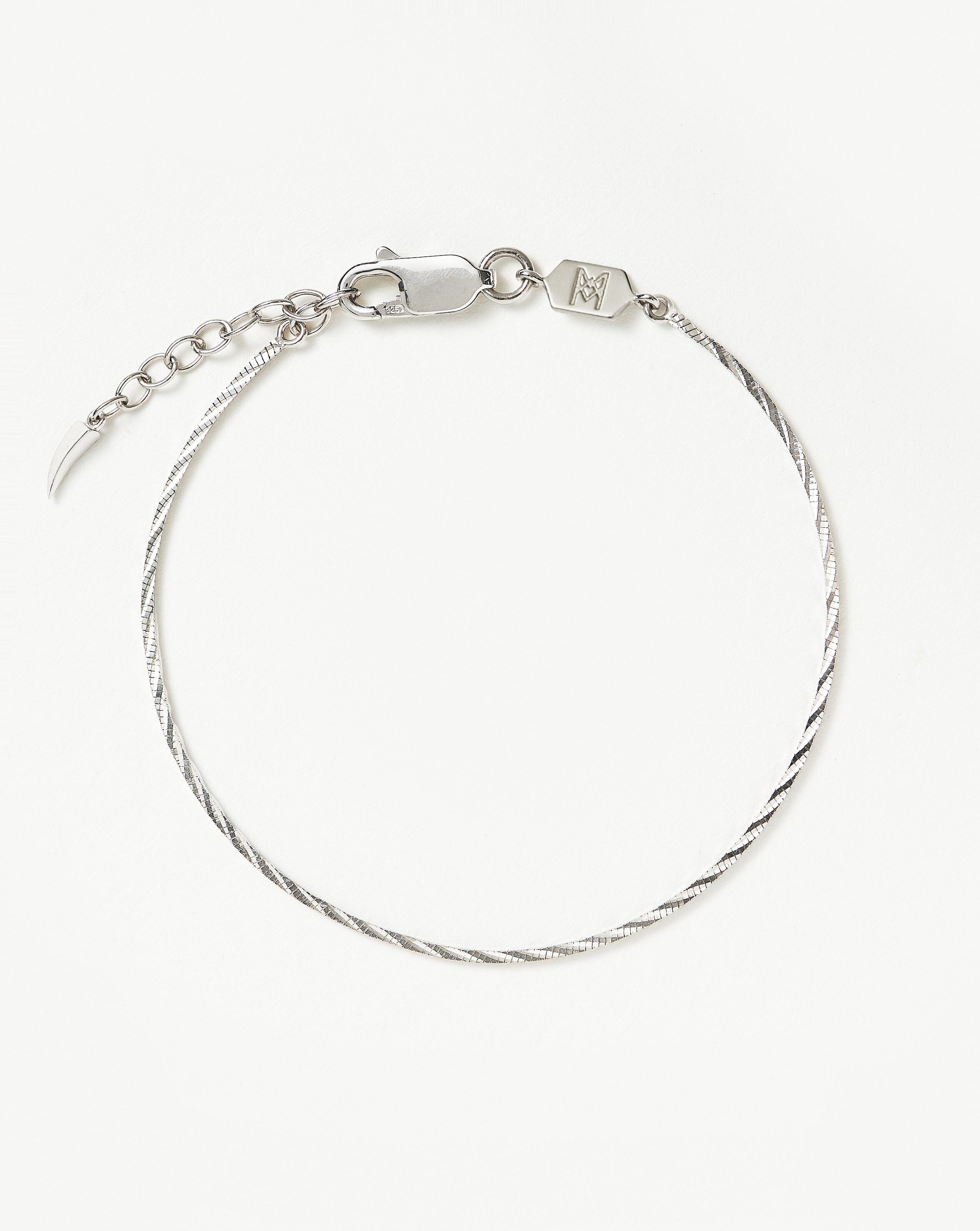 Savi Asymmetric Square Snake Chain Bracelet for Women - Trendy Gold & Silver Fashion Jewelry Gift for Her - Perfect for Parties, Dates & Everyday Wear