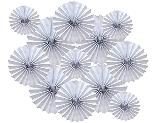 12 Pcs White