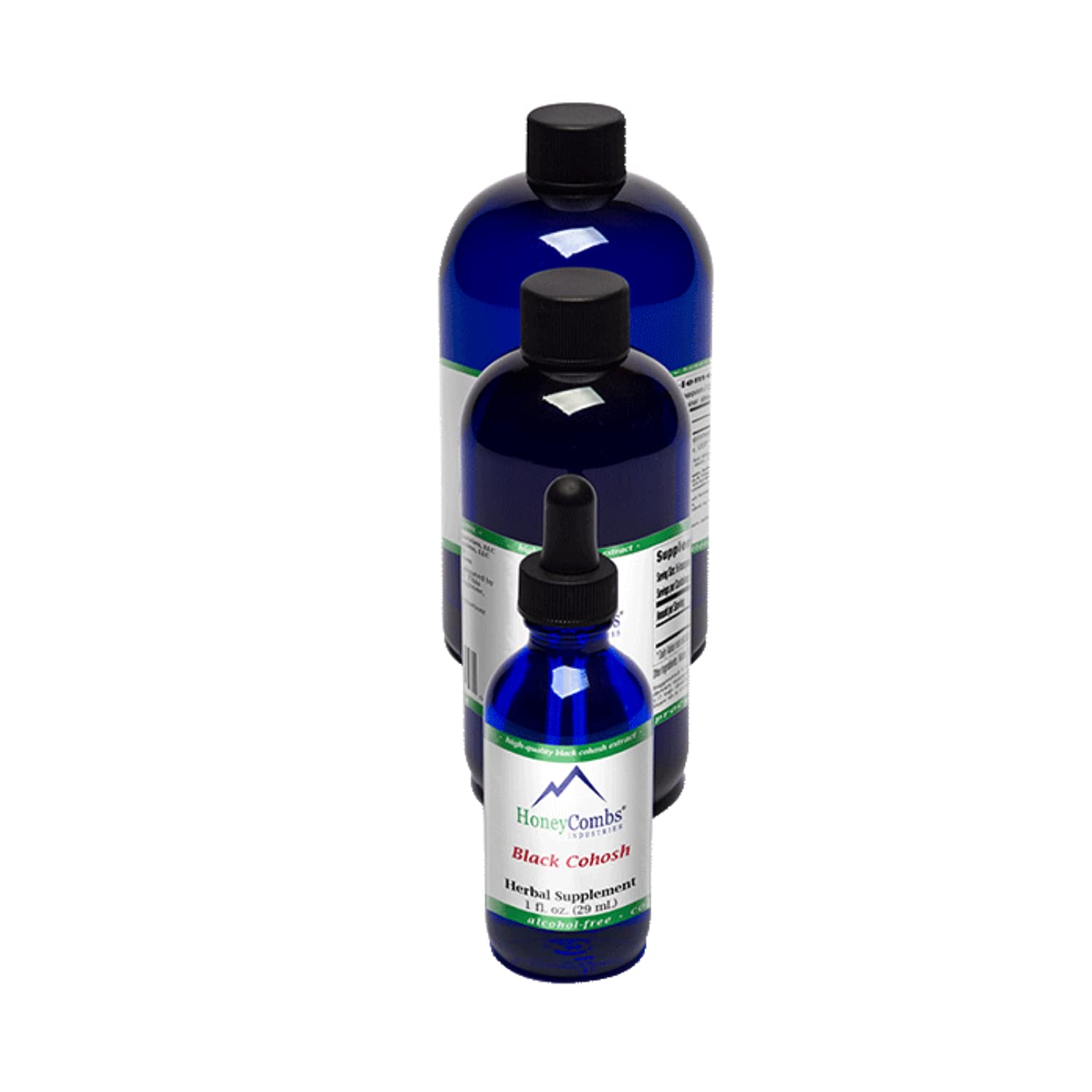 Organic Black Cohosh Liquid Extract – Natural Herbal Supplement for Menstrual Support, Menopause Relief & Women's Health – Cold Pressed Black Cohosh for Healthy Blood Pressure, Circulation & Joint Comfort – 16 Fl Oz – Perfect for Daily Wellness Routine & Herbal Tea Blends