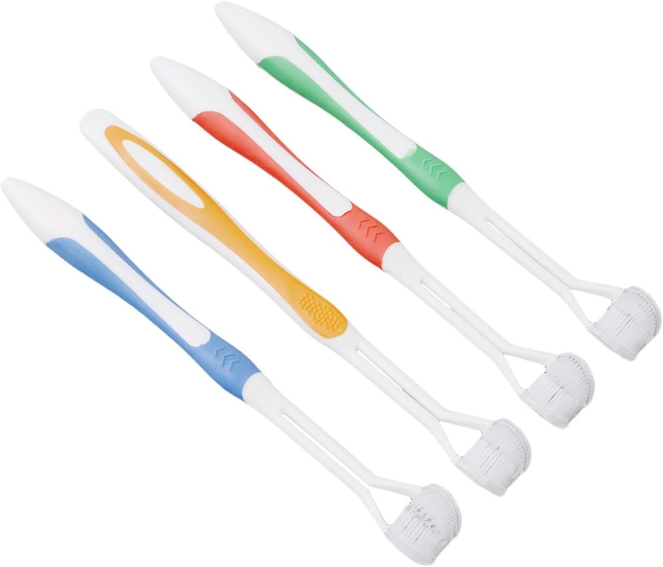 Jowxsx 3-Sided Bluetooth Toothbrush for Adults - Soft Bristles Manual Toothbrush - Gentle Cleaning for Sensitive Teeth & Gums - Perfect for Travel, Home & Office Use